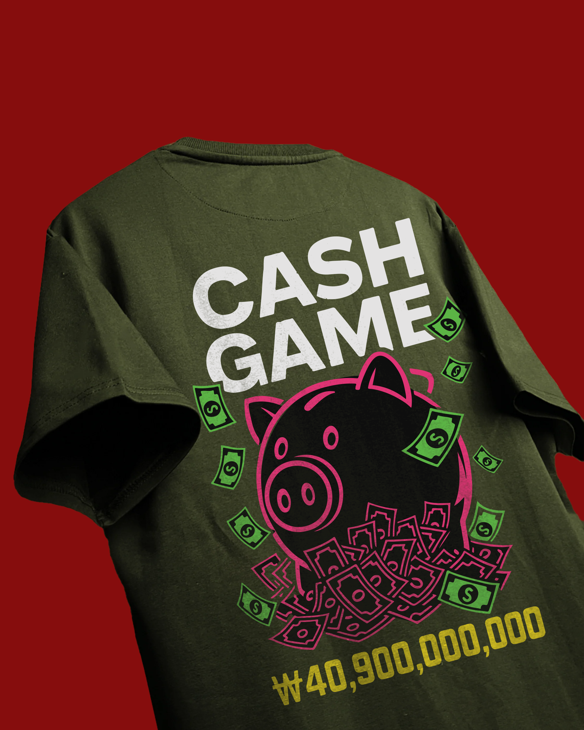 Squid Game – Streetwear Tee-Oversized tshirt