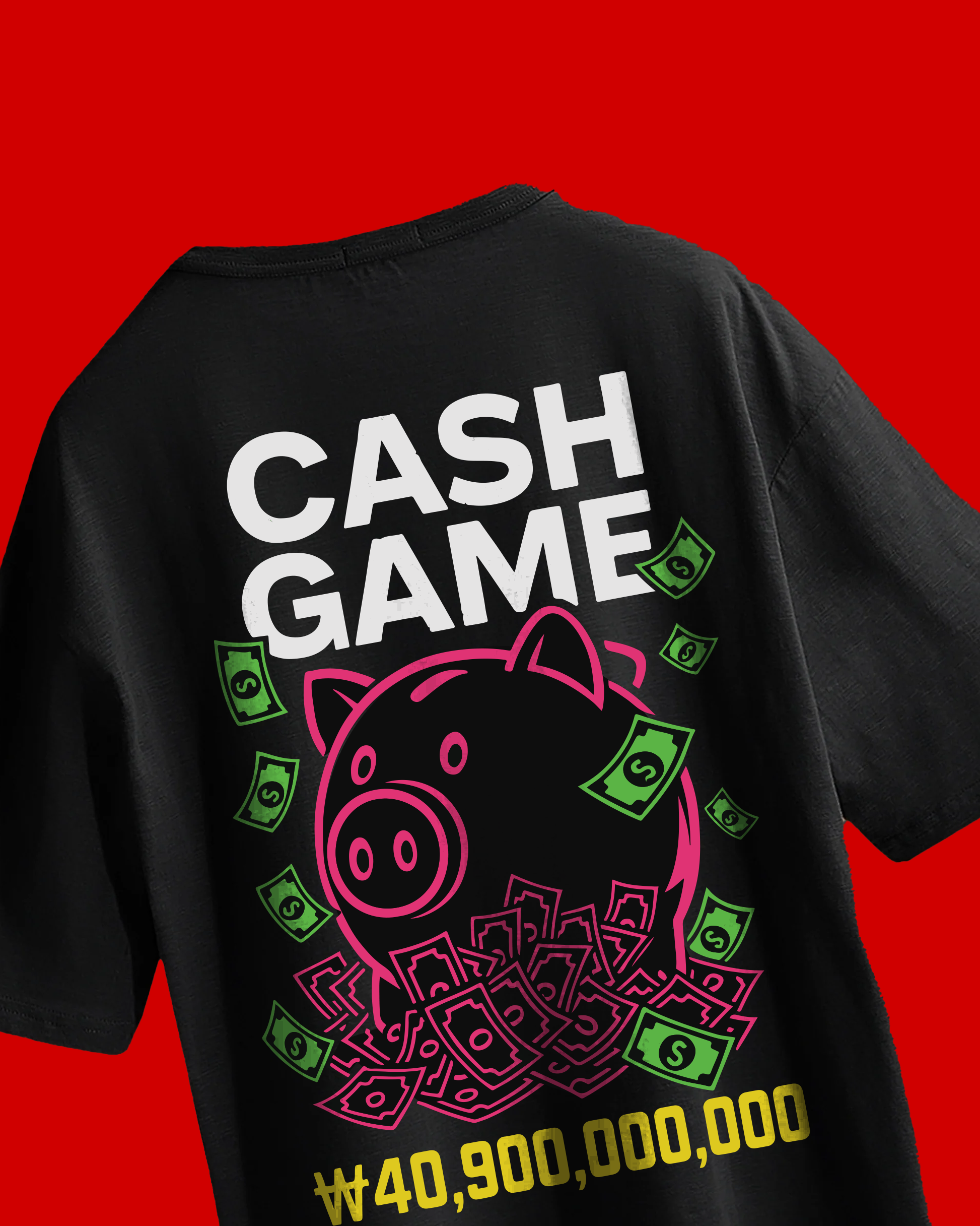 Squid Game – Streetwear Tee-Oversized tshirt