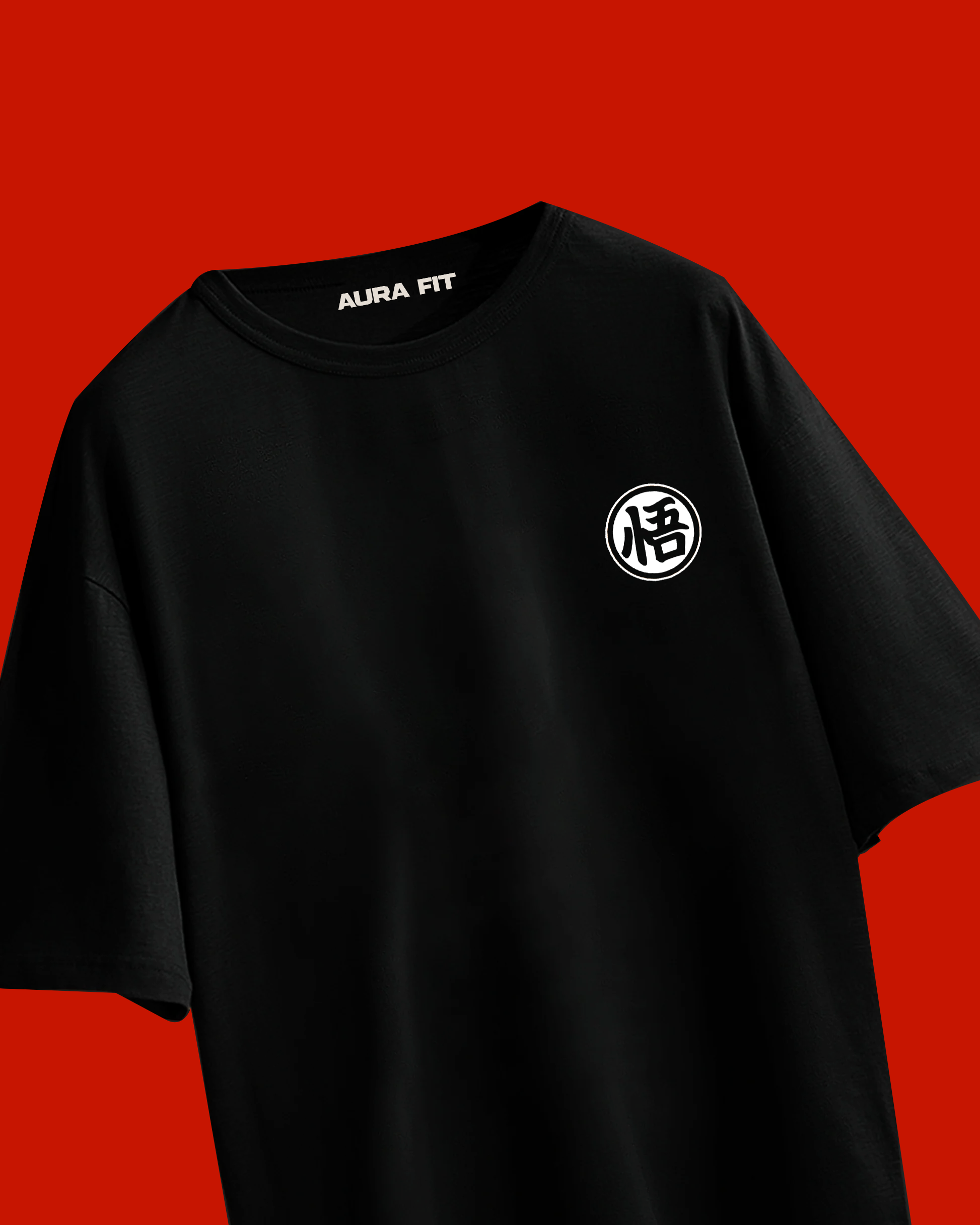 Goku Oversized T-Shirt – Unisex Anime Streetwear | Aura Fit