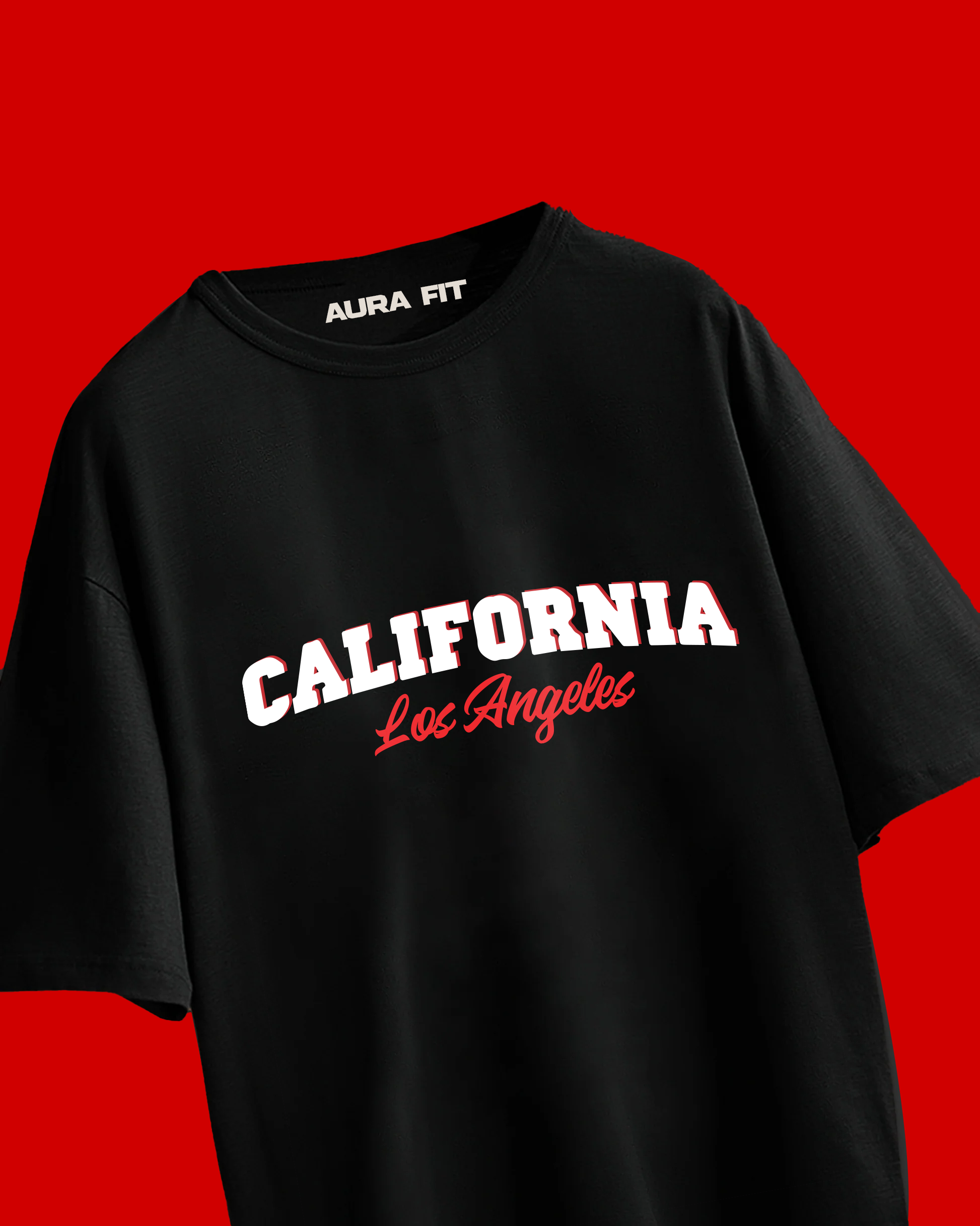 California Los Angeles oversized t-shirt – West Coast cotton streetwear