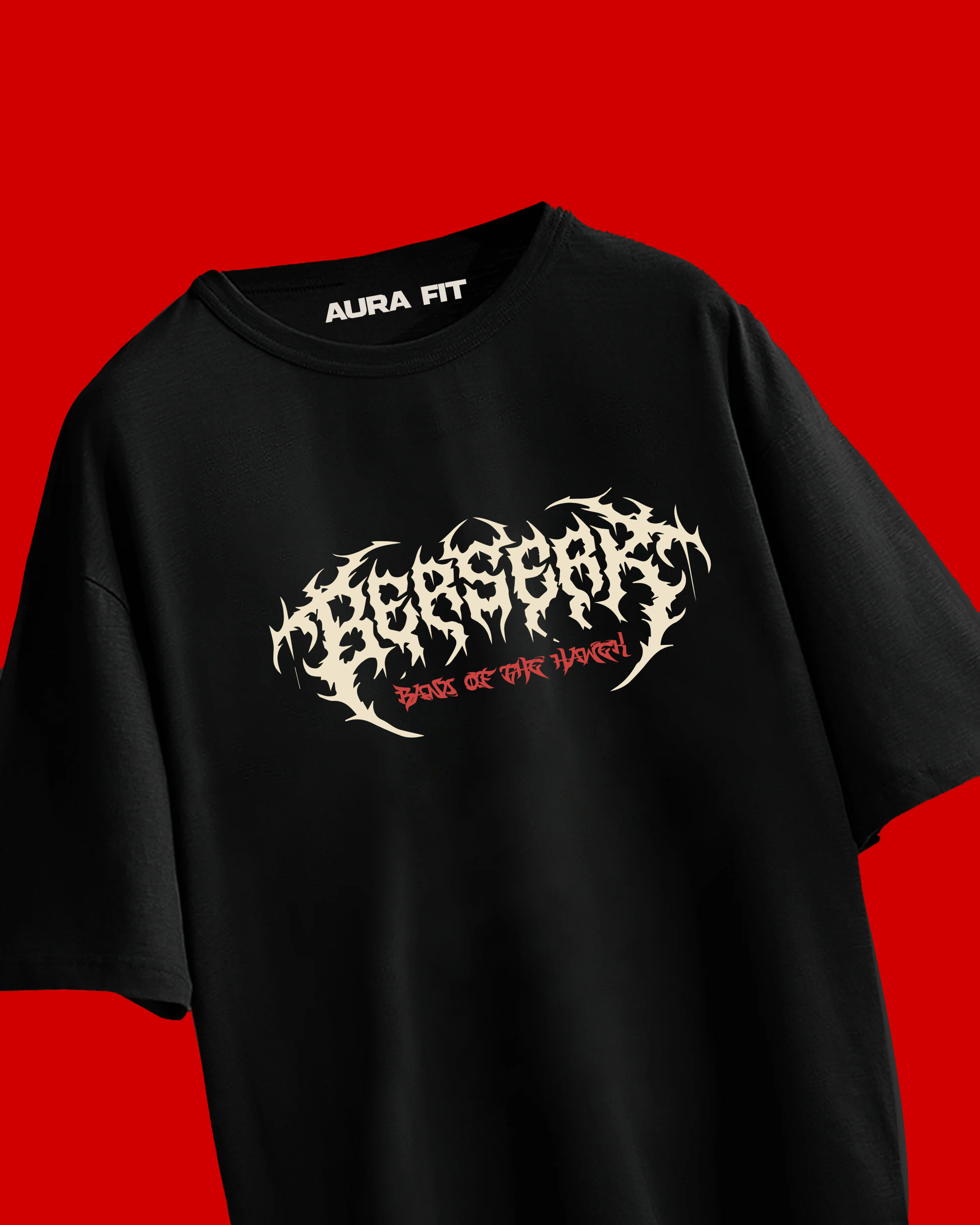 Berserk oversized anime t-shirt – Guts streetwear black cotton tee