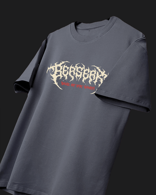 Berserk oversized anime t-shirt – Guts streetwear steal grey cotton tee